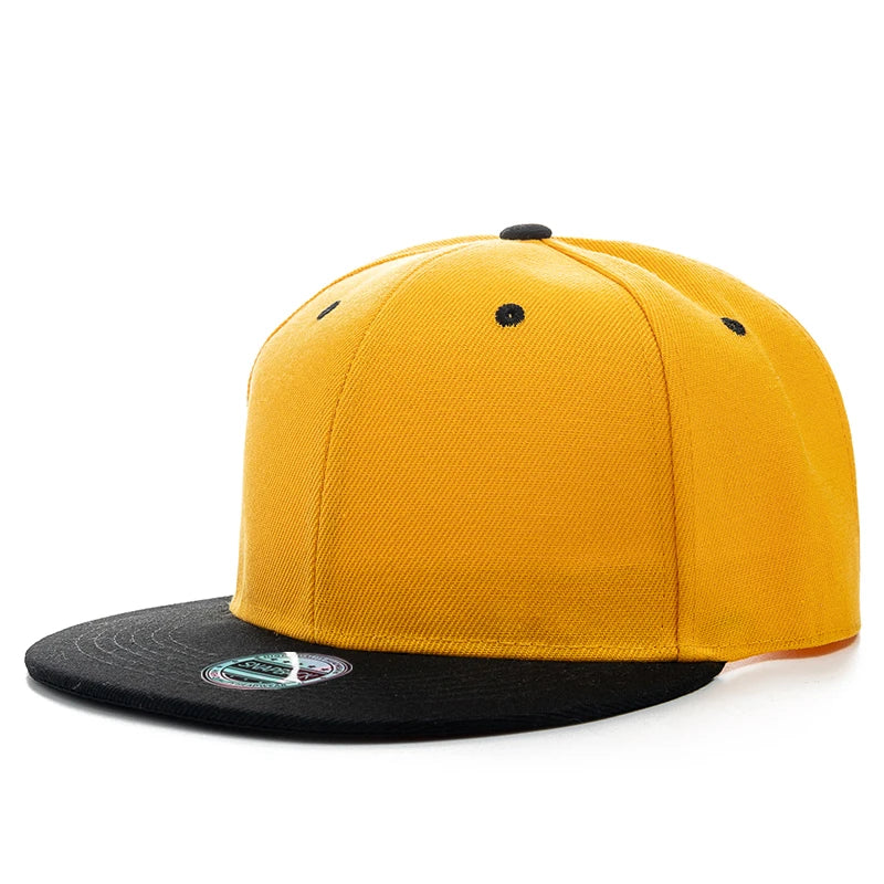 Hot Sale Cap Plain Snapback Hat High Quality Adult Hip Hop Baseball Cap Men Women Outdoor Leisure Baseball Hat