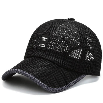 [NORTHWOOD] Men's Mesh Baseball Cap Breathable Summer Caps Dad Hat Outdoor Fishing Hats Bone Gorras Snapback Trucker Cap
