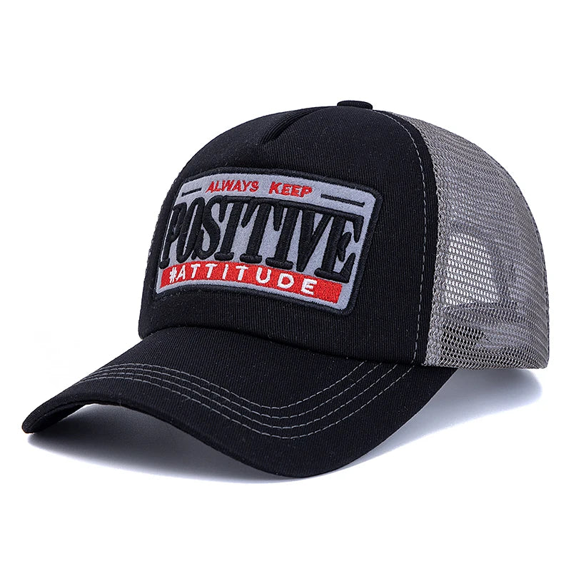 Hot Sale Unisex Baseball Cap Classic ALWAYS KEEP Letter Pattern Mesh Cap Men And Women Breathable Streetwear Summer Trucker Hat