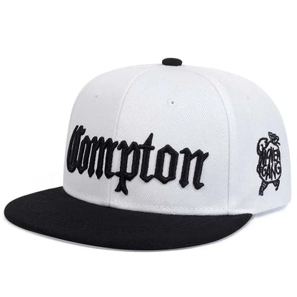 Unisex Compton Embroidery Baseball Hats Spring Autumn Outdoor Adjustable Casual Hip-hop Trucker Caps Sunscreen Hat