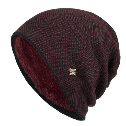 New Unisex Warm Winter Hat Fashion Men & Women Thick Knitted Hat Outdoor Sports Ski Beanie Hats