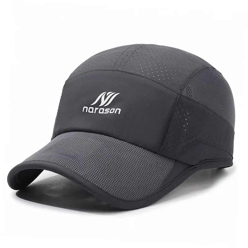 Summer Quick-Dry Men'S  Baseball Cap, Sun Protection Hat, Women'S Sports Cap, Camping Hat