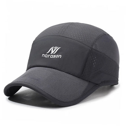 Summer Quick-Dry Men'S  Baseball Cap, Sun Protection Hat, Women'S Sports Cap, Camping Hat