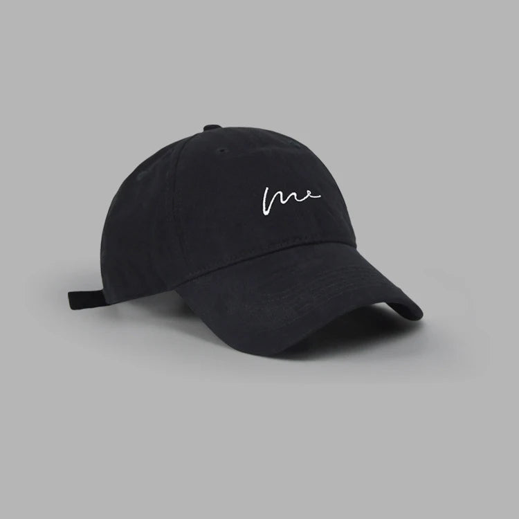 Unisex Retro Letter Embroidered Baseball Cap – Big Duck Tongue Brim Adjustable Hip Hop Outdoor Sports Hat