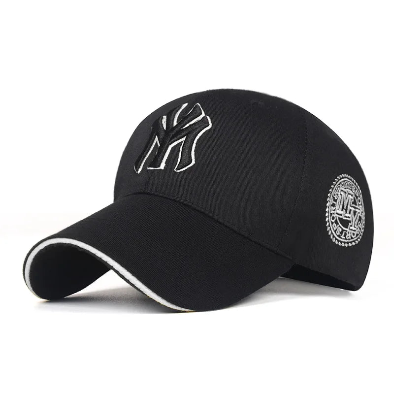 Letter Embroidery Baseball Cap Hip Hop Outdoor Snapback Caps Adjustable Flat Hats Outdoor Sun Hat