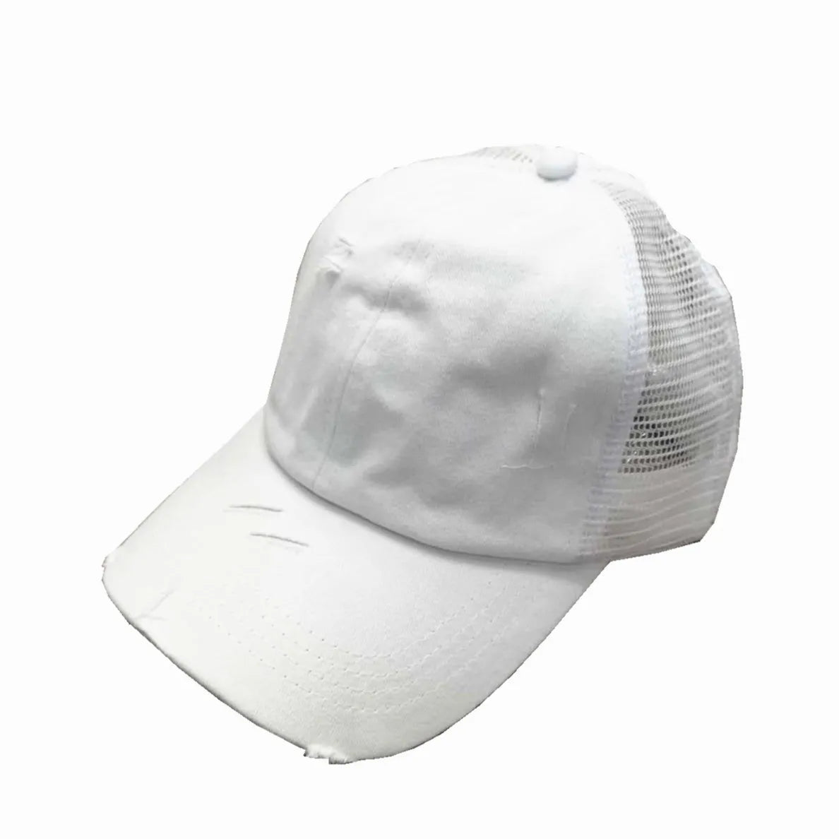 Spring Summer Soft Baseball Cap For Women Vintage Washed Cotton Ponytail Caps Men Blank Denim Sport Trucker Sun Hats Gorras