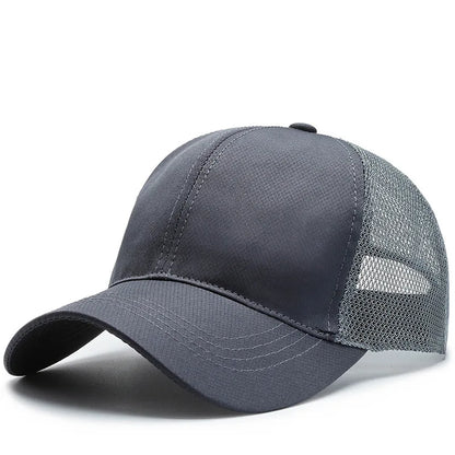 Men’s Korean Mesh Baseball Cap Breathable Lightweight Casual Outdoor Sports Hat