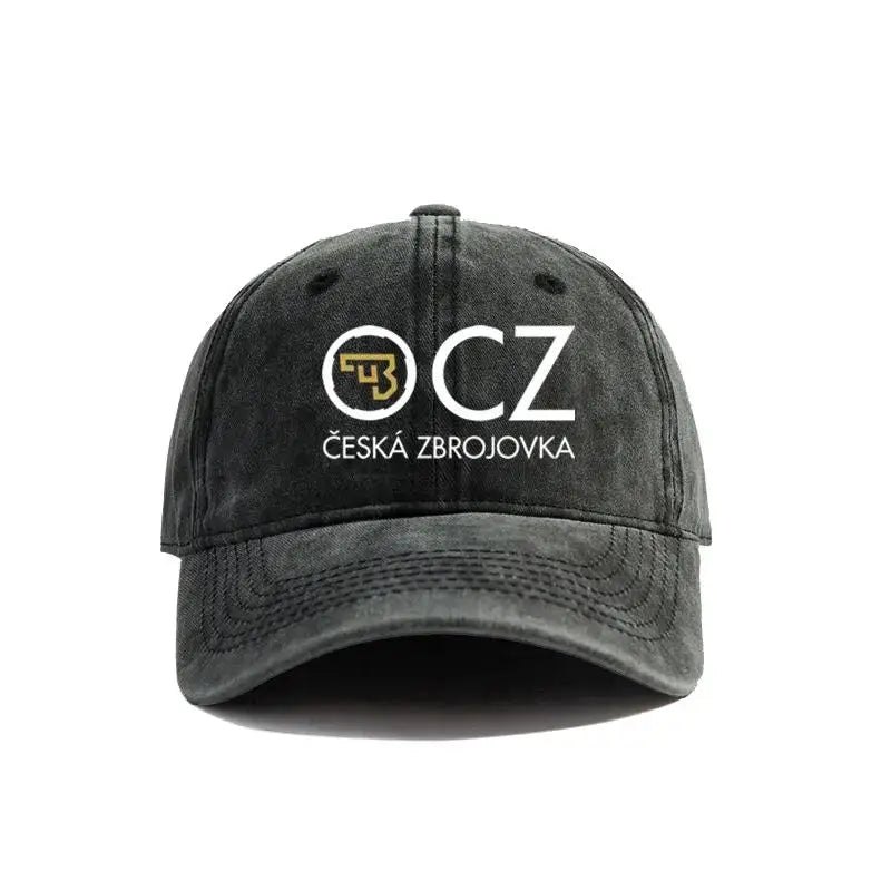 2025 Ceska Zbrojovka Baseball Caps Distressed Hats CZ Firearms Cap Men Women Retro Outdoor Summer Adjustable Hats Fashion
