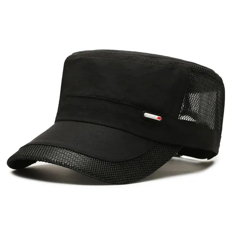 Men’s Quick Dry Mesh Baseball Cap Breathable Outdoor Sports Sun Visor Hat