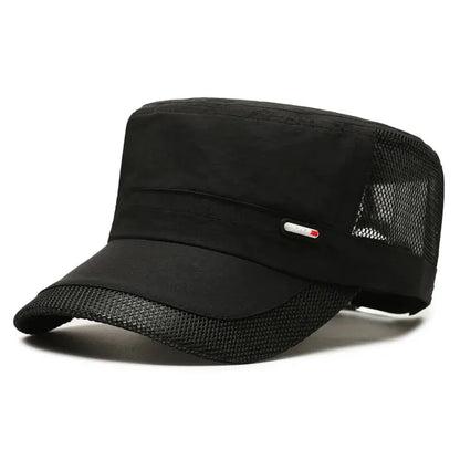Men’s Quick Dry Mesh Baseball Cap Breathable Outdoor Sports Sun Visor Hat