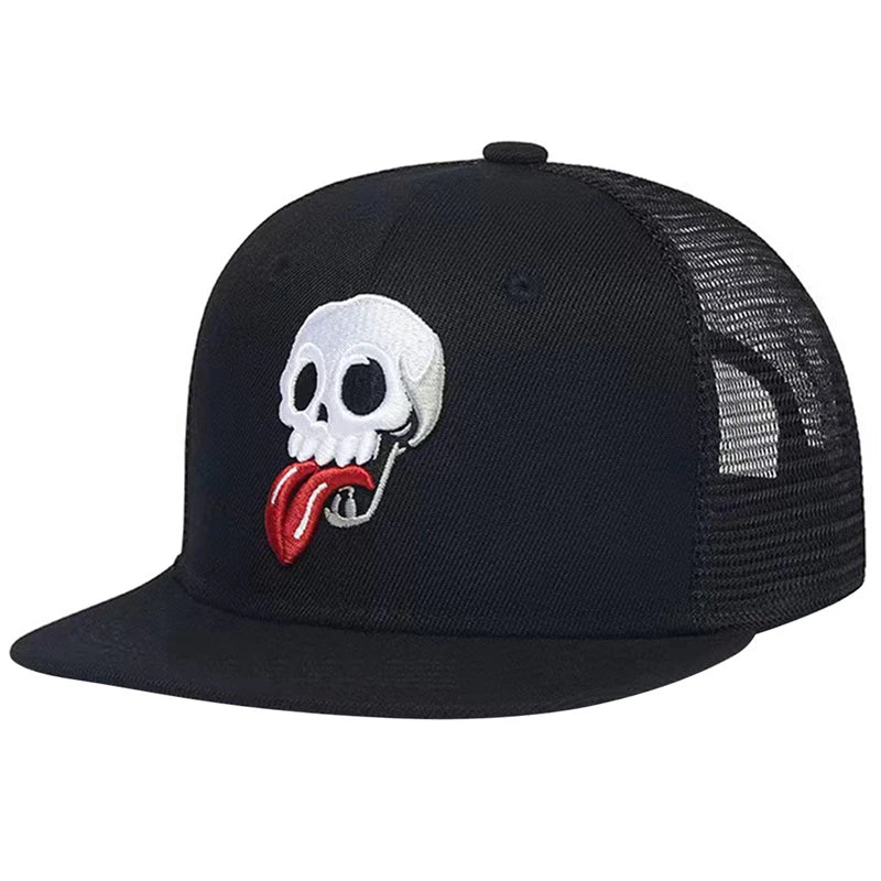 New Snapback Baseball Hat Ten Times Embroidery Adjustable Hats  for Youth Men Women Fashion Cap Flat Trend Street Dance Caps