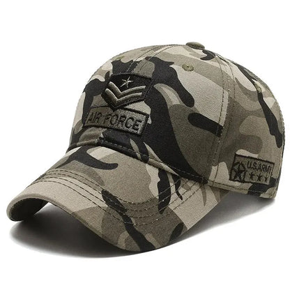 Men’s Camouflage Baseball Cap Korean Style Casual Outdoor Sun Protection Hat