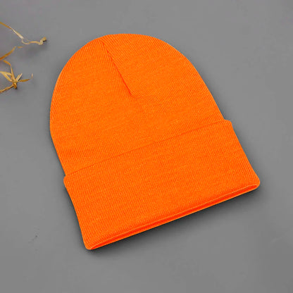 24 Colors Unisex Beanie Hat for Men Women Winter Knit Caps Soft Ski Hats