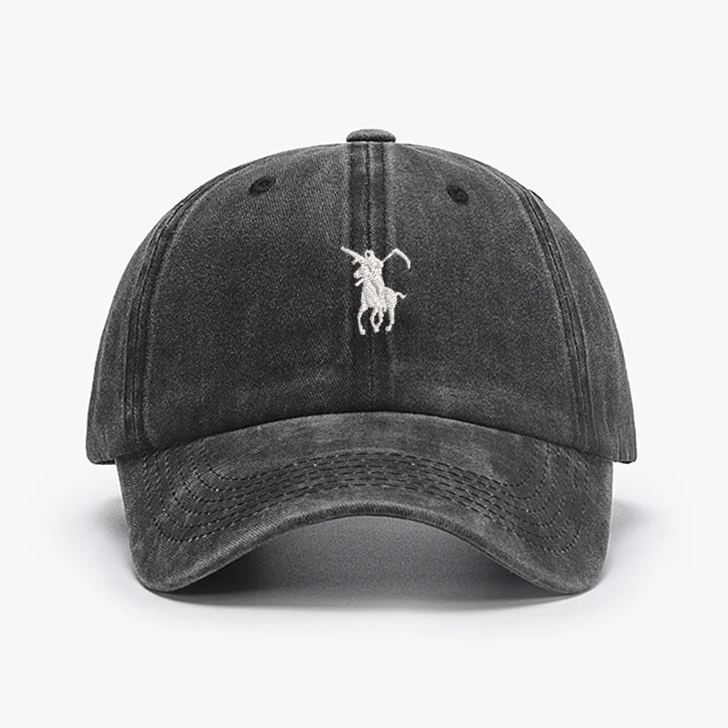 Embroidery design Grim Reaper Japan Baseball Caps Men Women soft cotton Washed soft Adjustable sunbonnet Dad cap hats boys girls