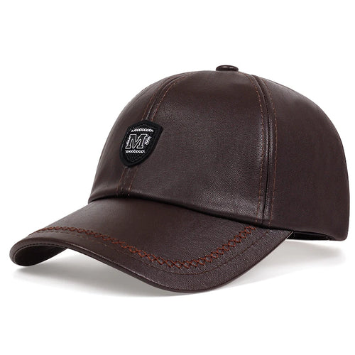 Autumn Winter warm leather baseball Cap Hip Hop Snapback Hat Fashion Men Women Sports Casual Caps Dad Hats Adjustable gorras