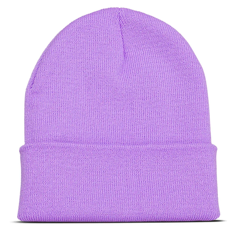 Personalized Custom Beanies Hats with Embroidery Text Logo for Men Women Warm Winter Knitted Cuff Beanie Cap Dropshipping