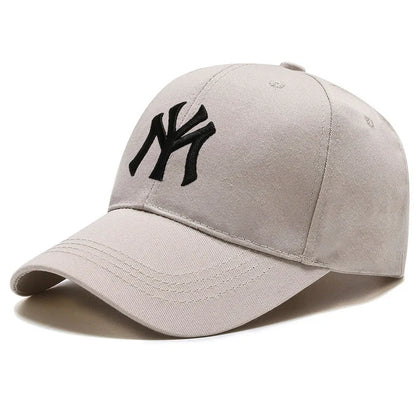Fashion Letters MY Embroidery Baseball Cap For Women Men Cotton Unisex-Teens Snapback Flat Bill Hip Hop Tide Hats Visors Sun Hat