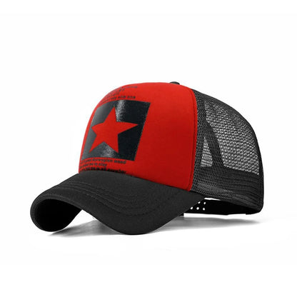 Unisex Mesh Trucker Baseball Cap – Snapback Hip Hop Summer Outdoor Casual Sun Hat