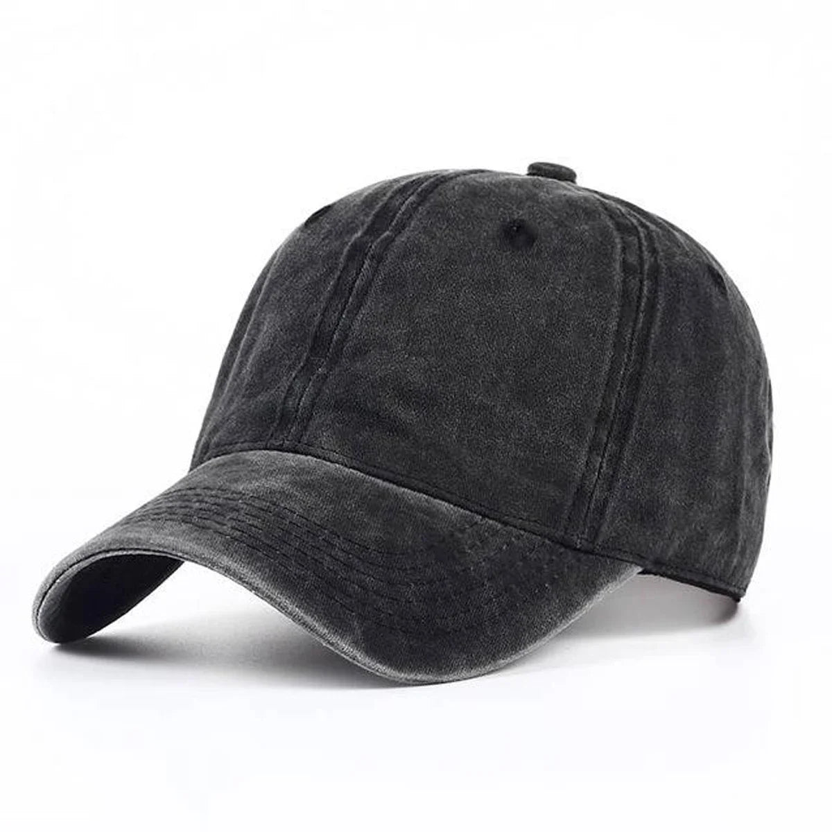 Unisex Light Washed Solid Color Baseball Caps Spring and Autumn Outdoor Adjustable Casual Hats Hip Hop Hat Sunscreen Hat