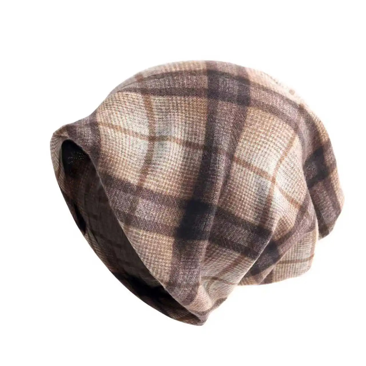 Autumn Winter Hats For Women Men Unisex Beanie Baggy Cap Neck Collar/mask/turban Hat 3 In 1 Multi functional Cold Keep Warm New