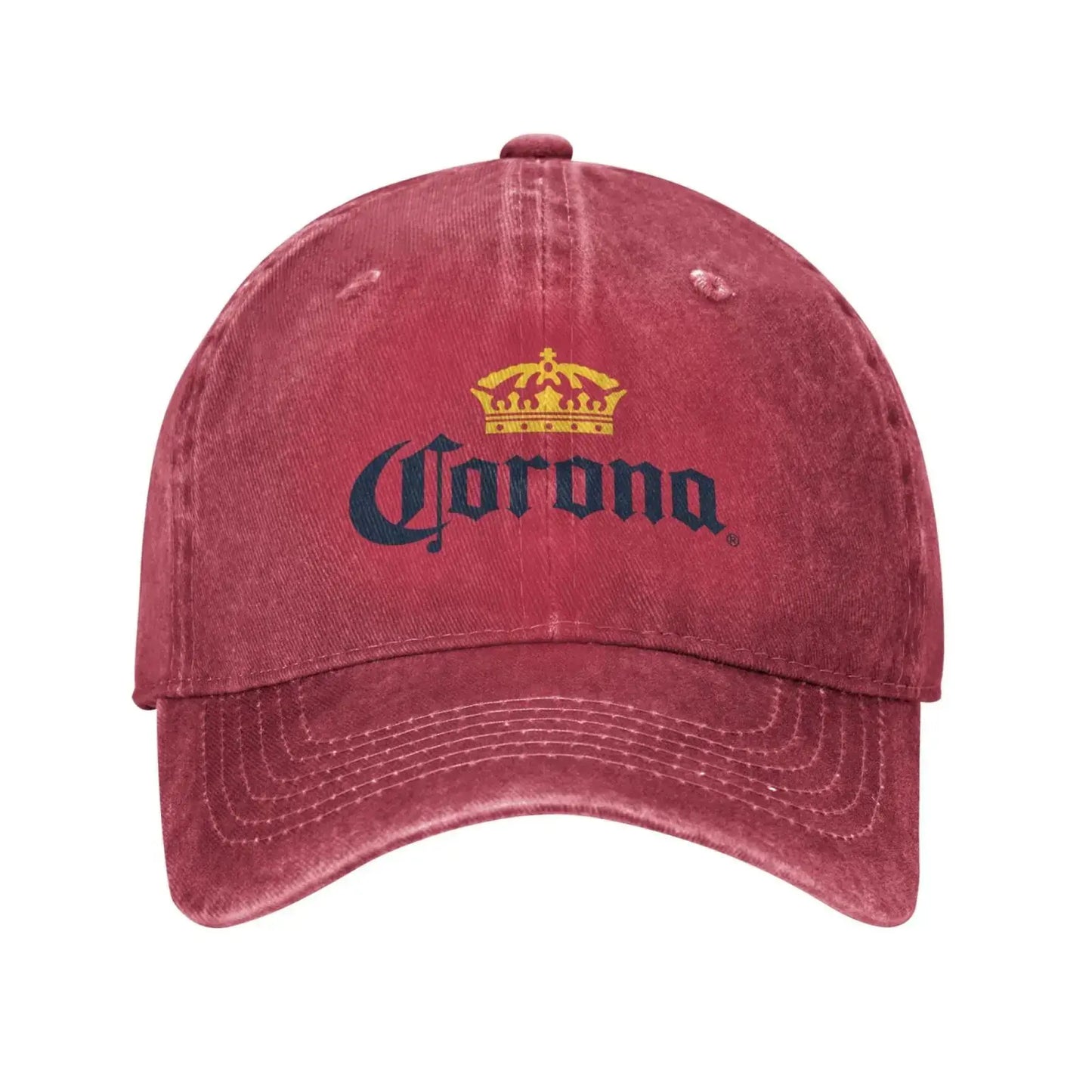Corona Baseball Cap Classic Beer-print Cowboy Hat Unisex Teens Trucker Dad Hat Sunshade Running Hippie Snapback Cap Casual