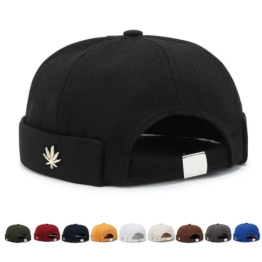 Unisex Beanie Melon Hat Soft Top Street Style Casual Four Seasons Fashion Hat
