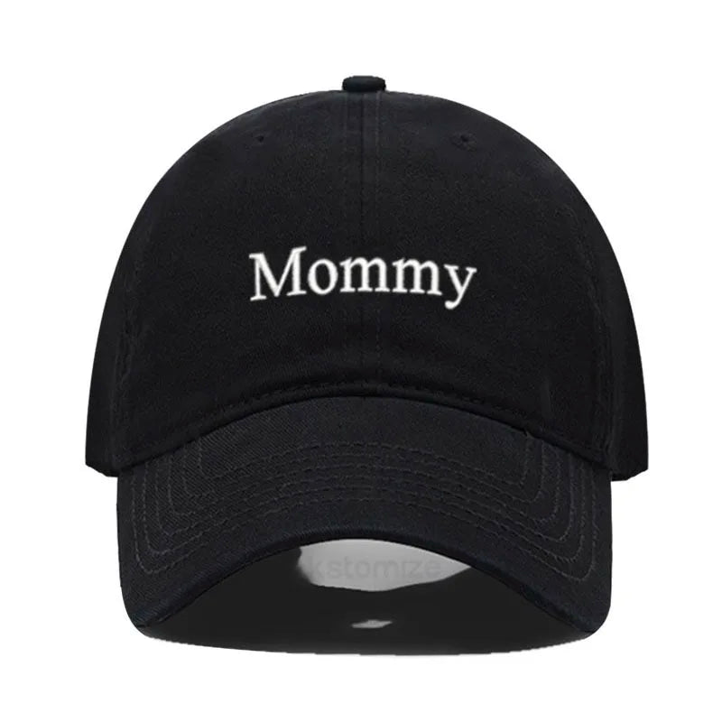 Daddy & Mommy Embroidery Baseball Cap for Men & Women Unisex Soft Washed Cotton Baseball Hats For Father's Mother's Day Gifts