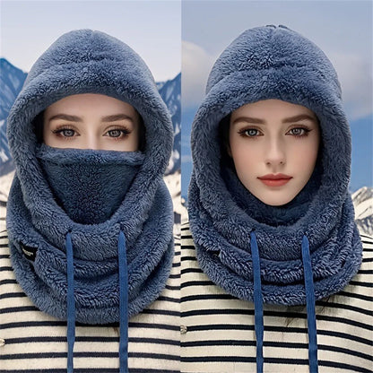 Unisex Winter Balaclava – Thermal Windproof Fleece Ski Full Face Mask Hood