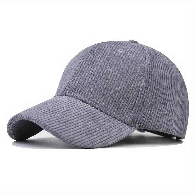 Corduroy Hat, Strapback Cap, SnapBack Hat, Baseball Hat, Solid Colour Summer Hat, Beach Unisex Hats For Men Women, Dad Hats, Vin