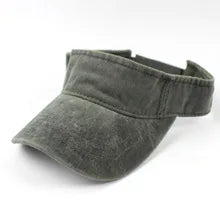 New Summer Visors Denim Baseball Cap Women Outdoor Empty Top Sport Sun Hat for Golf Hiking Tennis Running Male Sunscreen Cap