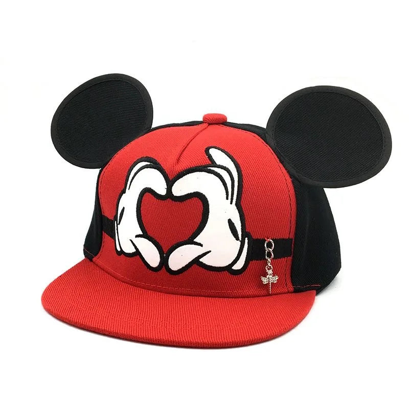 New Children's Mickey Mouse Cap Cartoon Lovely Baseball Cap For Kids Girls Boys Snapback Hat