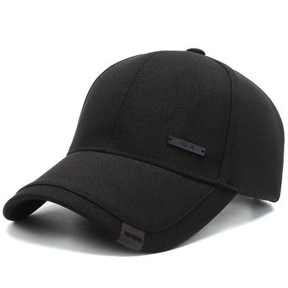 Men’s Casual Baseball Cap – Simple Outdoor Sports Sun Hat for Spring & Autumn