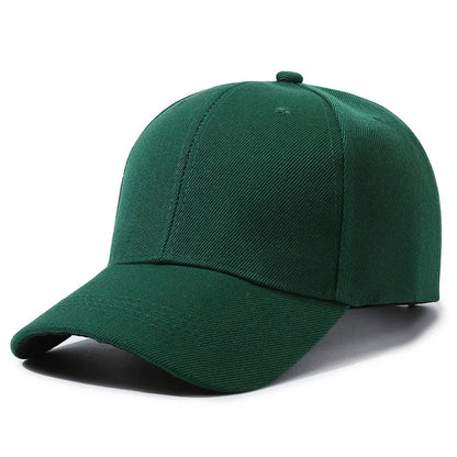 Baseball Cap Women Men Advertising Work Travel Group Solid Color Dance Hip Hop Students DIY Printing Logo Sunshade Dad Hat Kpop