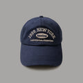 Unisex Retro Letter Embroidery Baseball Cap – Curved Brim Soft Top Casual Snapback Summer Sun Hat