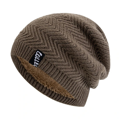 Hot Sale Unisex Warm Winter Hats Arrow Pattern Fashion Men Women Ski Beanie Hat Casual Decor Winter Knit Cap