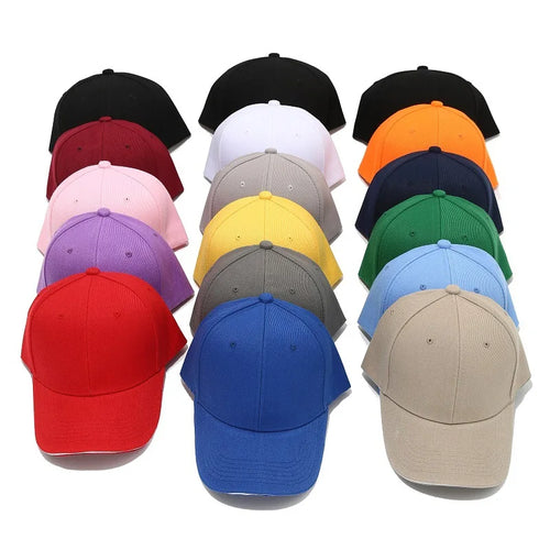 6-panel Baseball Cap Classic Unisex Snapback Hat For Men Women Dad Hat With Sandwich Brim Casual Hip Hop Street Solid Color Cap