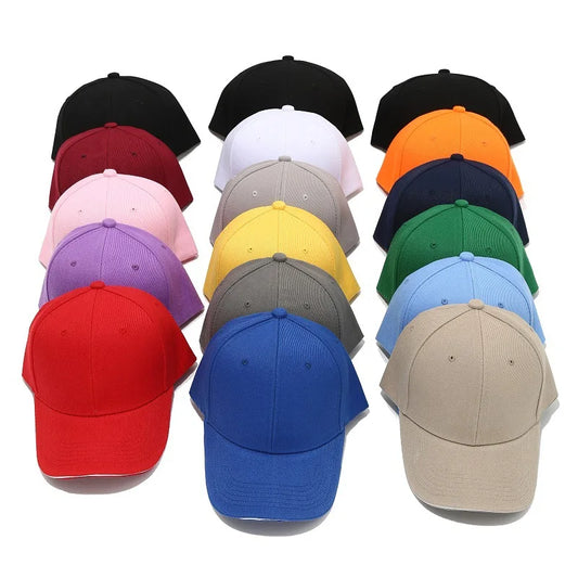 6-panel Baseball Cap Classic Unisex Snapback Hat For Men Women Dad Hat With Sandwich Brim Casual Hip Hop Street Solid Color Cap