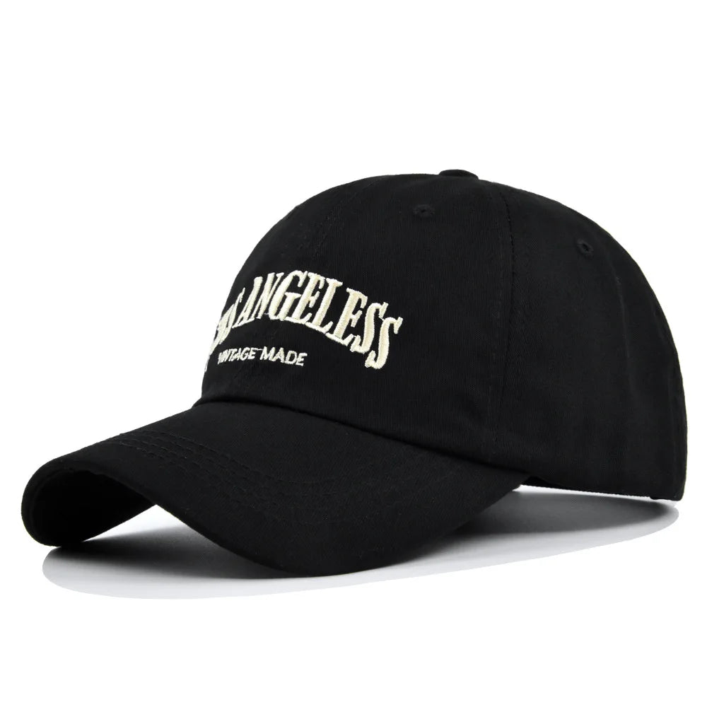 1/6PCS/Set Embroidered Baseball Cap For Women Men New Spring Summer Sunhat Retro Washable Sport Snapback Cap Hip Hop Fishing Hat