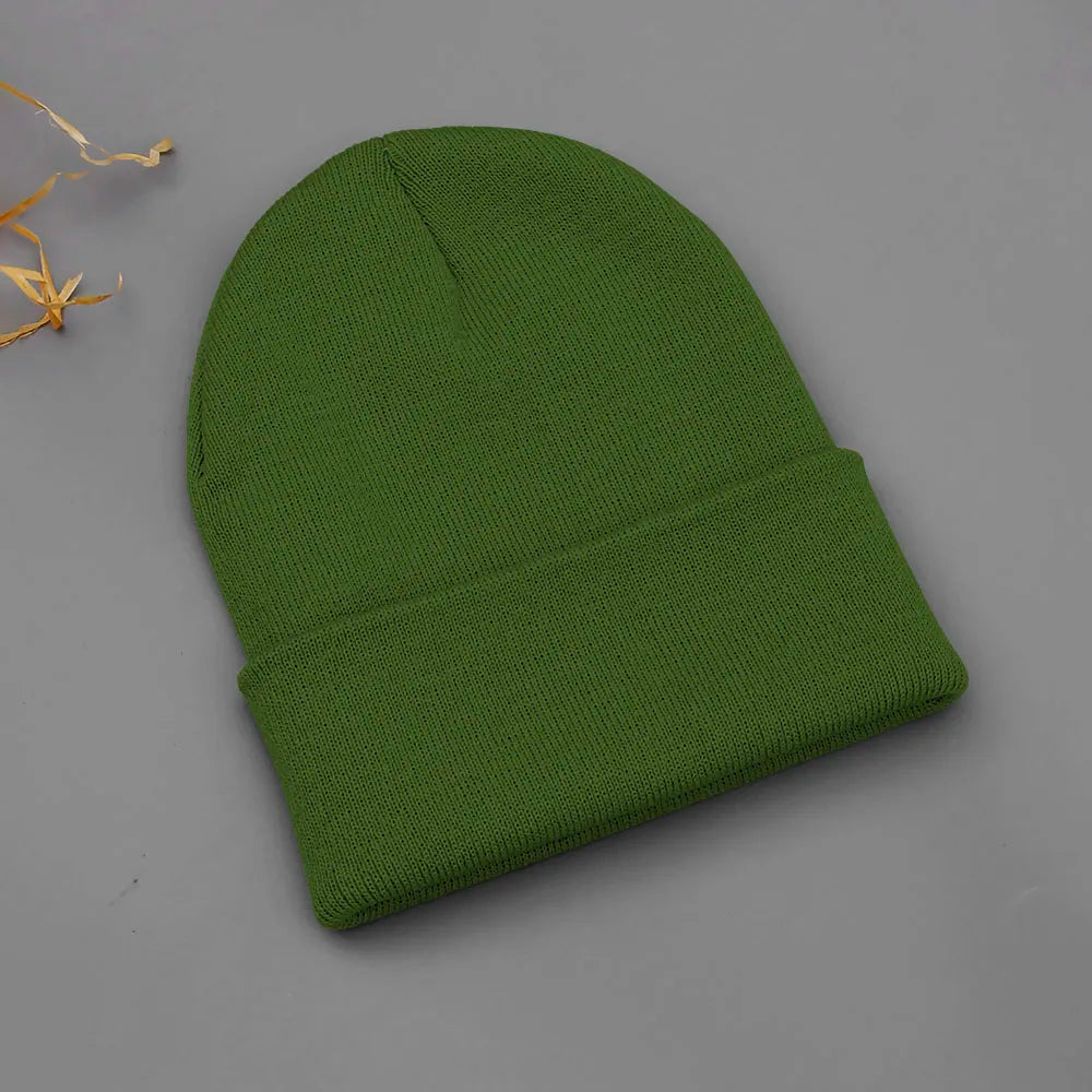 24 Colors Unisex Beanie Hat for Men Women Winter Knit Caps Soft Ski Hats