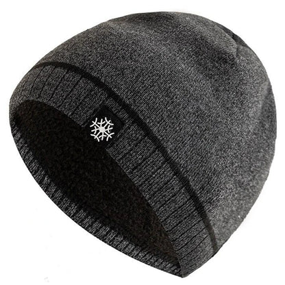 Hot Sale Winter Hats Outdoor Men Warm Ski Beanie Cap Casual Snow Label Decor Winter Luxury Knitted Hats