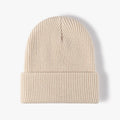 New Women Men Autumn Winter Warm Beanie Hat Solid Color Lady Male Stretch Knitted Crochet Beanies Hat Cap For Women Men