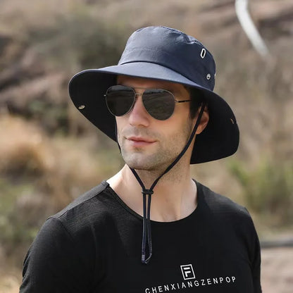 Waterproof Bucket Hat – UV Protection Breathable Outdoor Cap for Men & Women