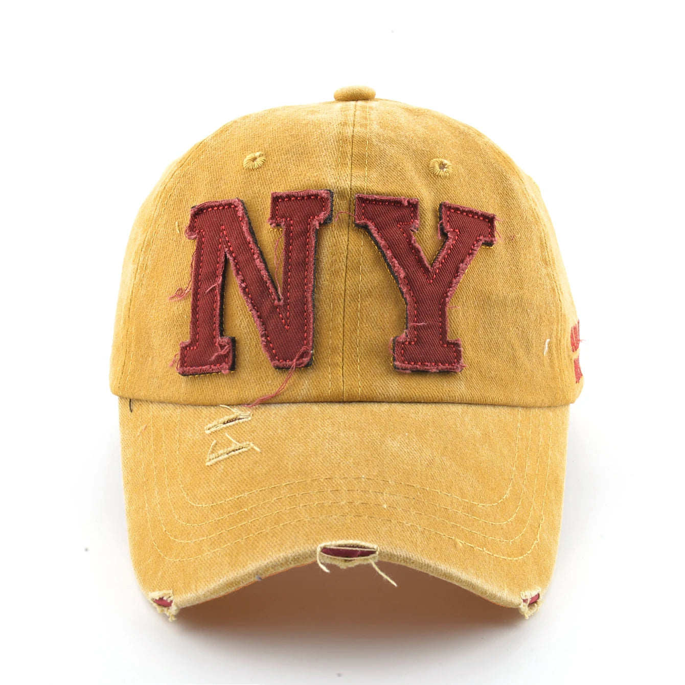 Unisex NewYork Embroidered Baseball Cap Men Vintage Dad Hats For Women Adjustable Outdoor Four Seasons Sun Protection Beach Cap