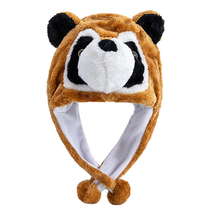 New Style Unisex Funny 3D Plush Elephant Style Decorative Hat Mischievous Cap For Man Women Plush Winter Lovely Family Hat
