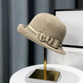 Bow Curling Hat Female Summer Sunshade Fisherman Hat Japanese Travel Breathable Sun Bucket Hat Grace Wedding Party Hat For Women