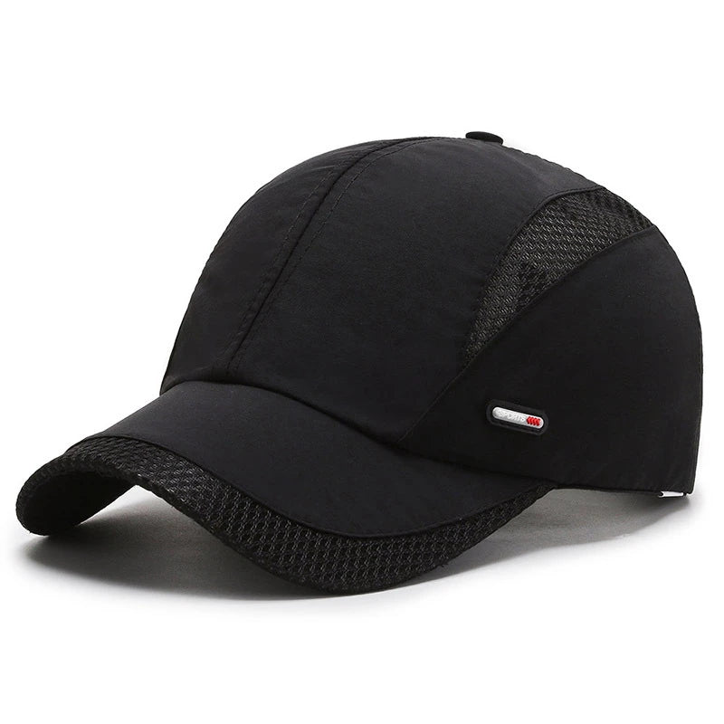 New Spring Summer Men Baseball Caps Male Breathable Mesh Snapback Hats Black Sport Dad Fishing Hats Cap For Men Dropshipping