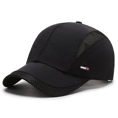 New Spring Summer Men Baseball Caps Male Breathable Mesh Snapback Hats Black Sport Dad Fishing Hats Cap For Men Dropshipping