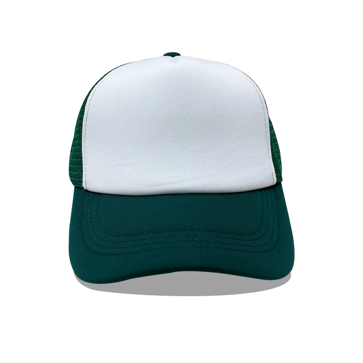 1 Piece Summer Trucker Hat Men Women Net Polyester Baseball Cap Blank Mesh Dad Hats Adjustable Sun Hat Visor