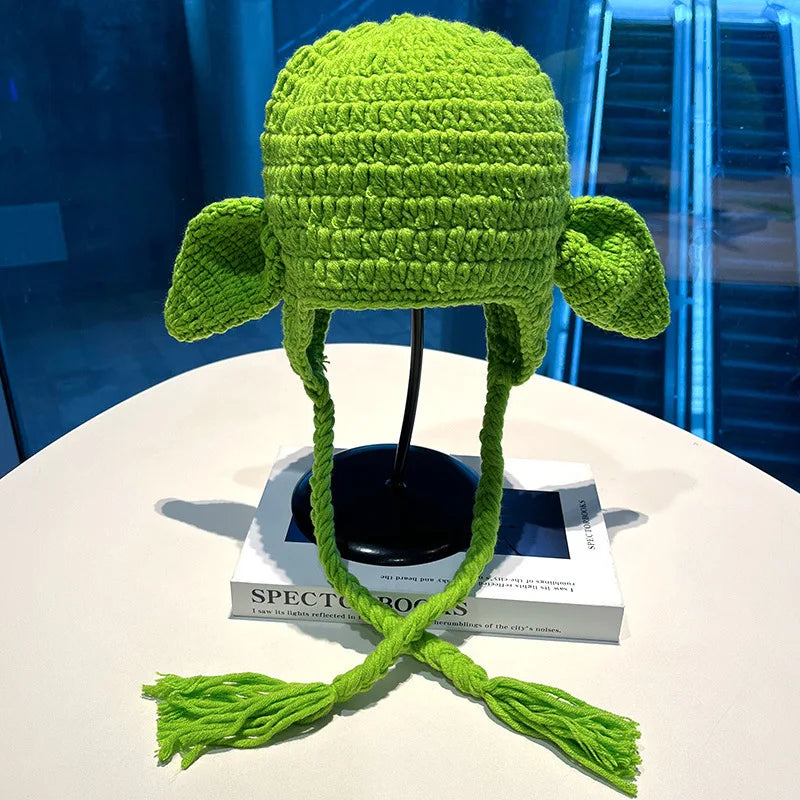 Unisex Balaclava Fashion Cosplay Carnival Party Winter Warm Cap Adult Children Autumn Winter Funny Cartoon Monster Knitted Hat