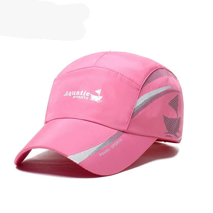 Korean Embroidered Baseball Cap – Structured Casual Outdoor Sun Hat